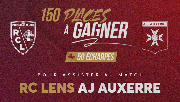 Jeu concours RC LENS - AJ AUXERRE | Aushopping Noyelles