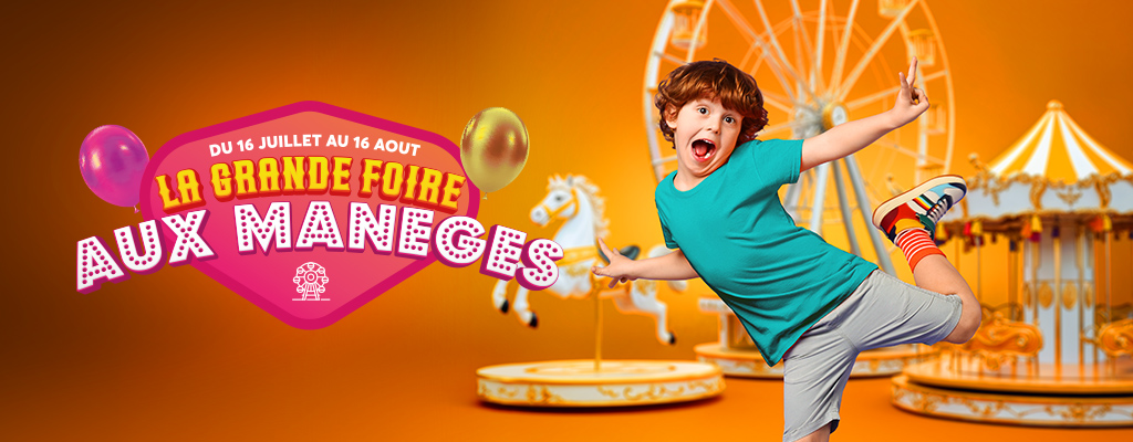 Banniere Foire aux maneges | Aushopping Noyelles