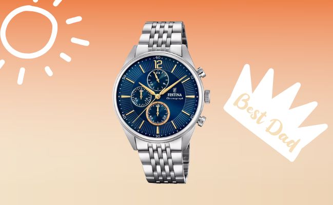 Montre Festina Timeless Chronograph Bleu