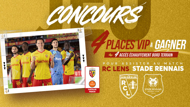Jeu concours RC LENS - STADE RENNAIS | Aushopping Noyelles