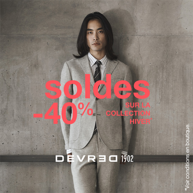 DEVRED | Soldes : -40% sur la collection hiver 2025