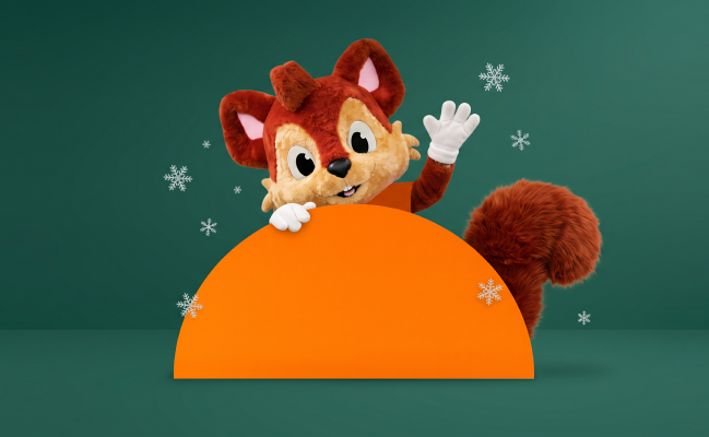 Mascotte Nyno Noel| Aushopping Noyelles