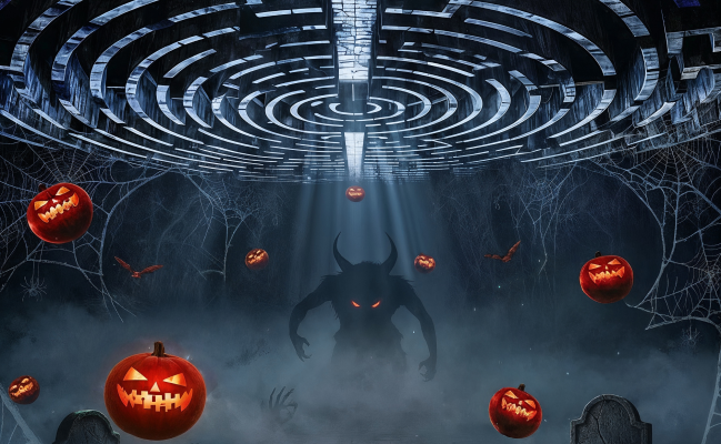 Labyrinthe Halloween | Aushopping Noyelles