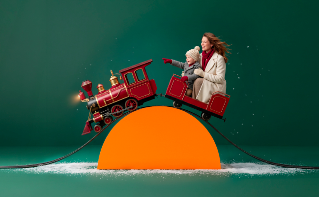 Petit Train de Noel| Aushopping Noyelles