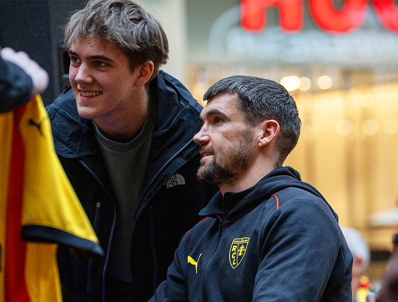 Rencontre avec les joueurs du RC Lens