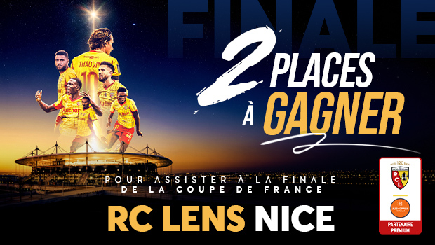 JEU RC LENS - OGC NICE FINALE DE COUPE DE FRANCE