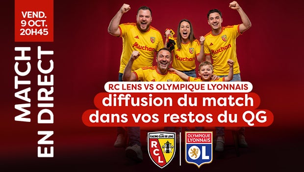 RC LENS - OLYMPIQUE LYONNAIS | Aushopping Noyelles