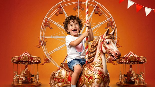 Foire aux manèges Aushopping Noyelles 22 juillet au 15 août 2026