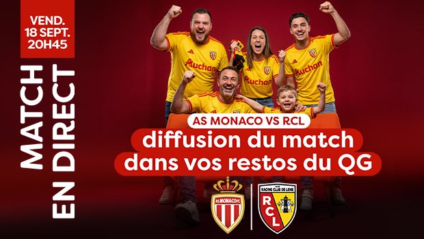 AS MONACO - RC LENS | Aushopping Noyelles