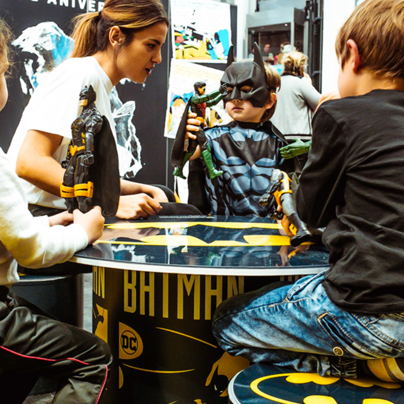 L'académie des justiciers - zone de jeux